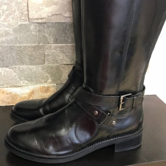 Bandolino Jiman Tall Leather Riding Boot - Picture 3 of 10